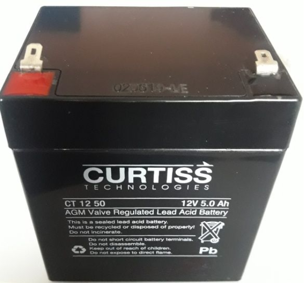 Batería Curtiss 12v5AH